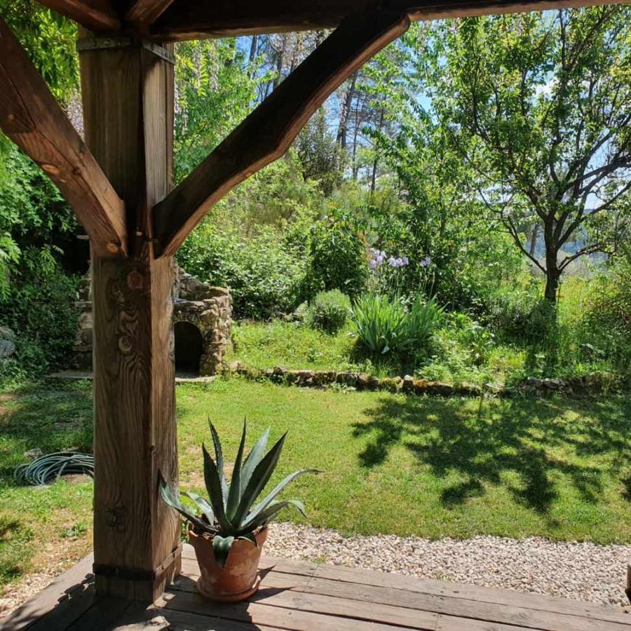 Villa Le Nid des Anges à Saint-André-Lachamp Extérieur photo