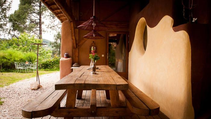 Villa Le Nid des Anges à Saint-André-Lachamp Extérieur photo