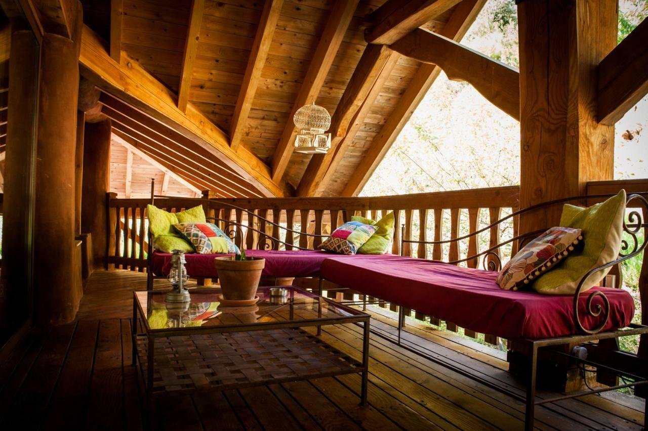 Villa Le Nid des Anges à Saint-André-Lachamp Extérieur photo